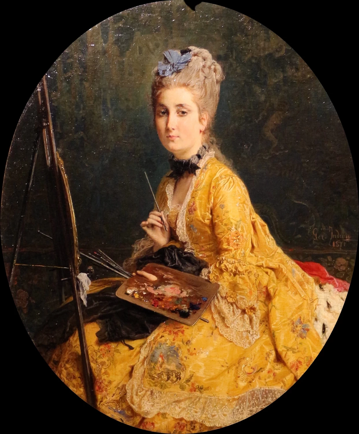 La pittrice - Artgate Fondazione Cariplo, 1871